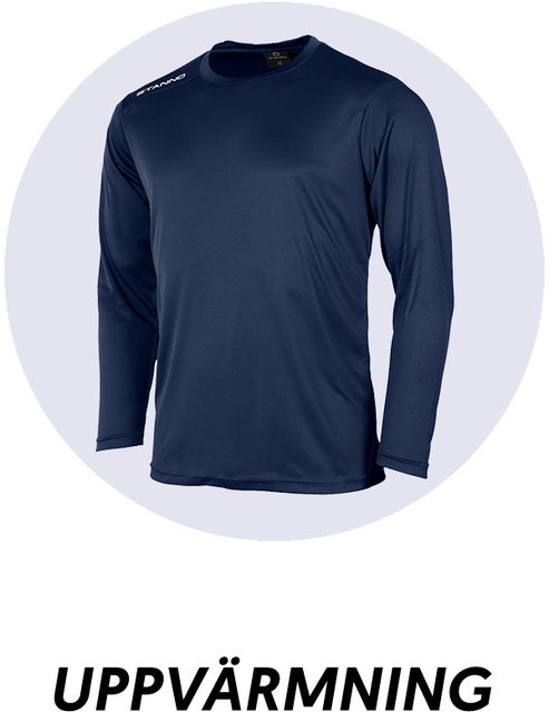 Tröjor för uppvärmning före träning och match