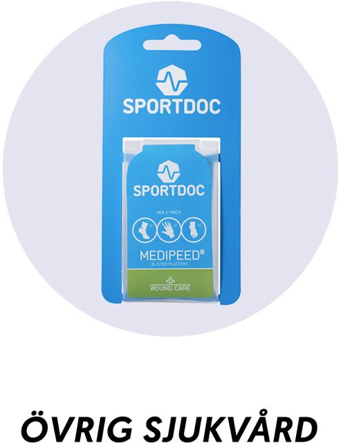 Plåster och tillbehör för idrottsskador