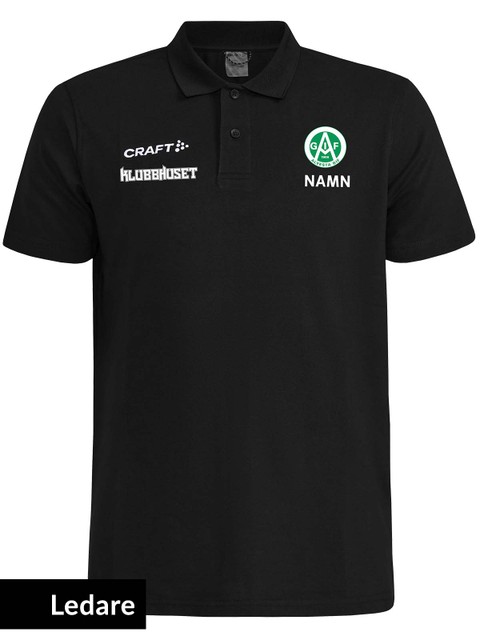 Craft Polo COMMUNITY 2.0, Black (Alvesta GIF)