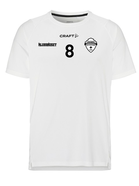 Craft T-shirt RUSH 2.0, White (Åstorp/Kvidinge IBS)