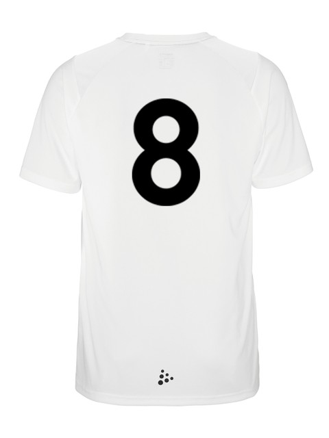Craft T-shirt RUSH 2.0, White (Åstorp/Kvidinge IBS)