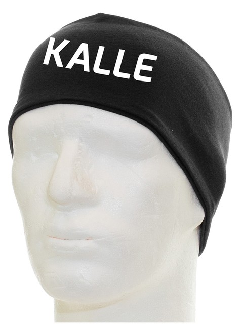 Headband with name, Black (Åstorp Kvidinge IBS)