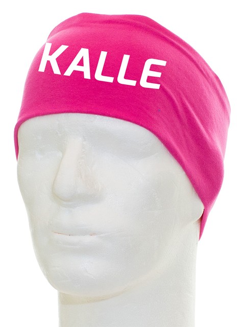 Headband with name, Pink (Åstorp Kvidinge IBS)