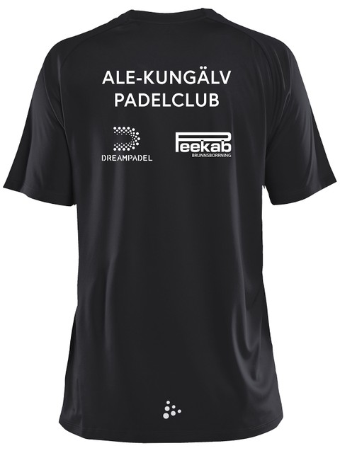 Craft T-shirt Evolve, Black (Ale Padel Club)