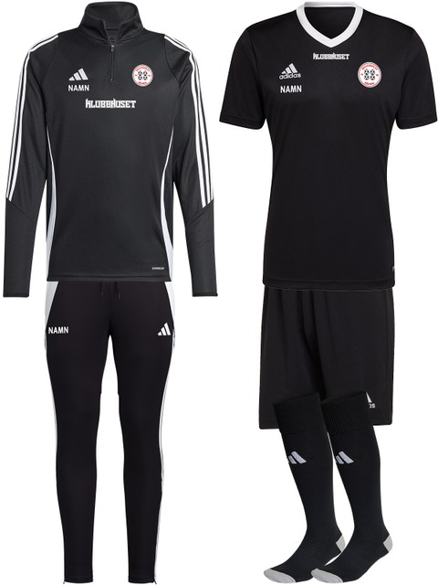 ADIDAS PLAYER KIT, Black (Balltorps FF)