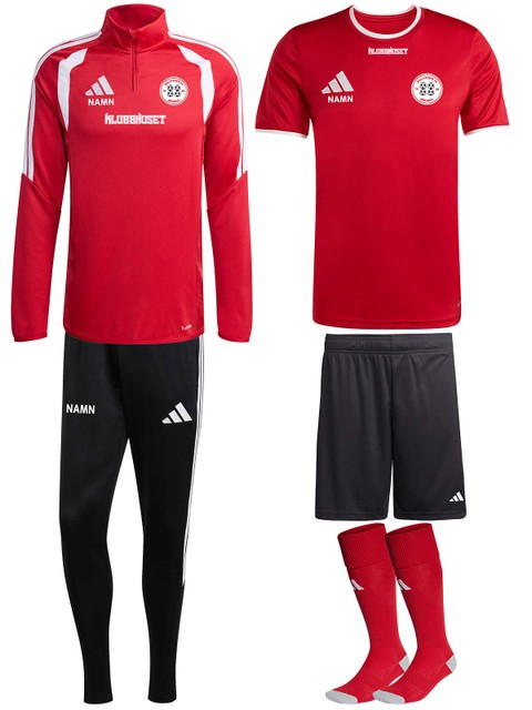 ADIDAS SPELARPAKET, Röd (Balltorps FF)
