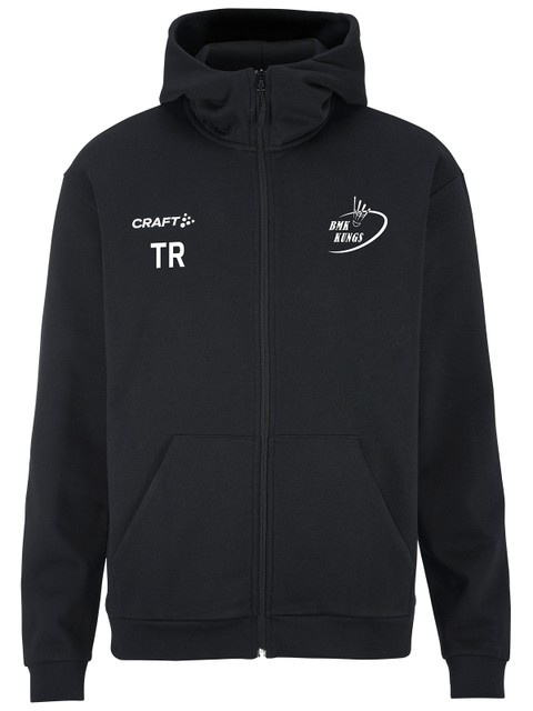 Craft Hoodie COMMUNITY 2.0 FZ, Black (BMK Kungs)