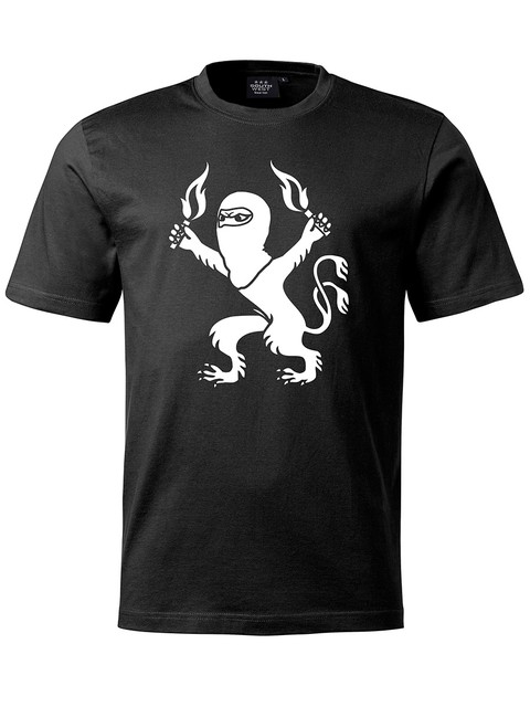 T-shirt Herr, Black - Pyro-Lejon