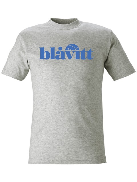 T-shirt Herr, Grå - Blåvitt Elesse