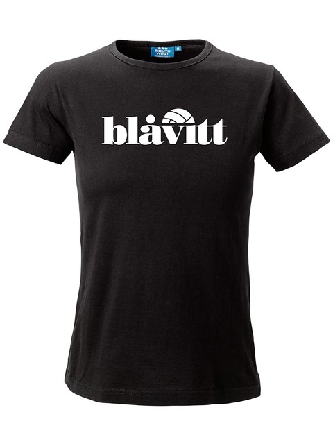 T-shirt Dam, Svart - Blåvitt Elesse