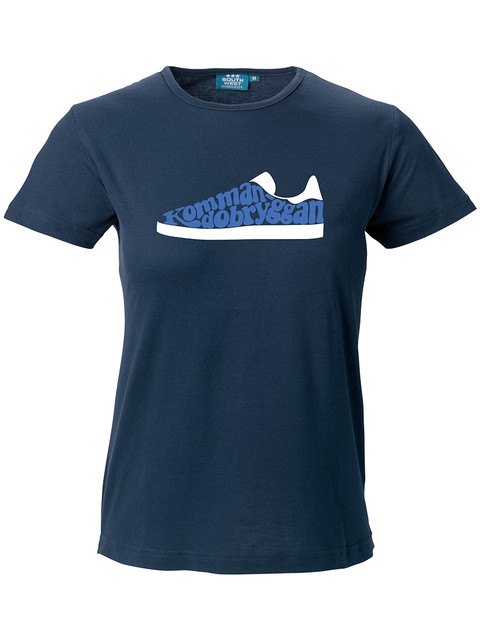 T-shirt Dam, Marinblå - Kommandobryggan Sneaker