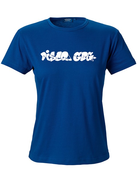 T-shirt Dam, Blå - Disco GBG