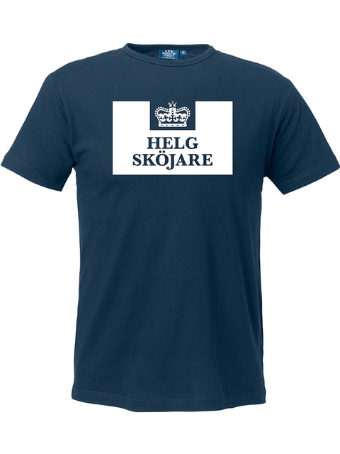T-shirt Herr, Marinblå - Helgsköjare