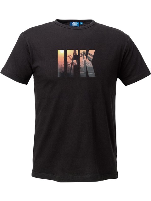 T-shirt Herr, Svart - IFK Sunset