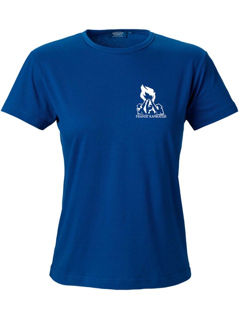 T-shirt Woman, Blue - Framåt (liten logo)
