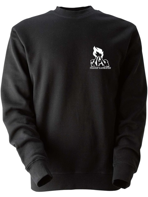 Sweatshirt, Black - Framåt (liten logo)