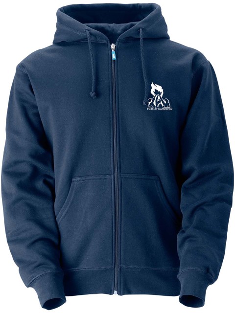 Full Zip Hoodie, Navy - Framåt
