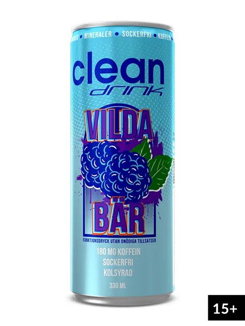 CLEAN Drink - Energy Drink, 33 cl