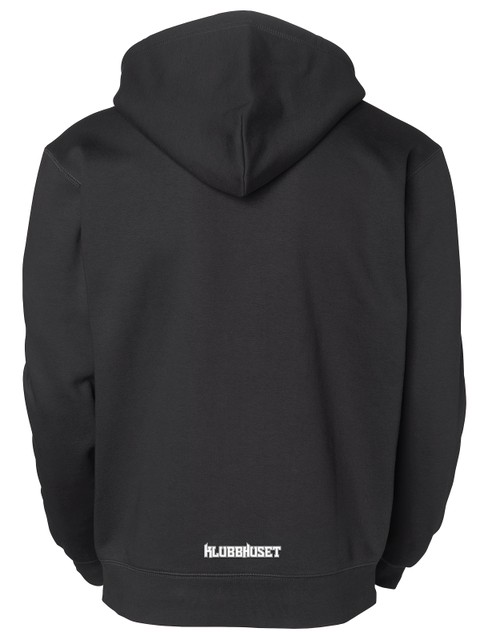SW Hoodie Parry Zip, Black - small logo (Dingle AIK)