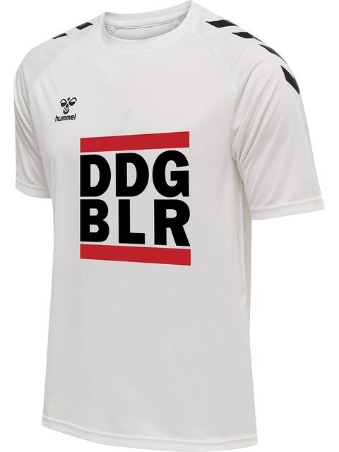 Hummel Everyday T-shirt #2, White (Dodgeball Sweden)