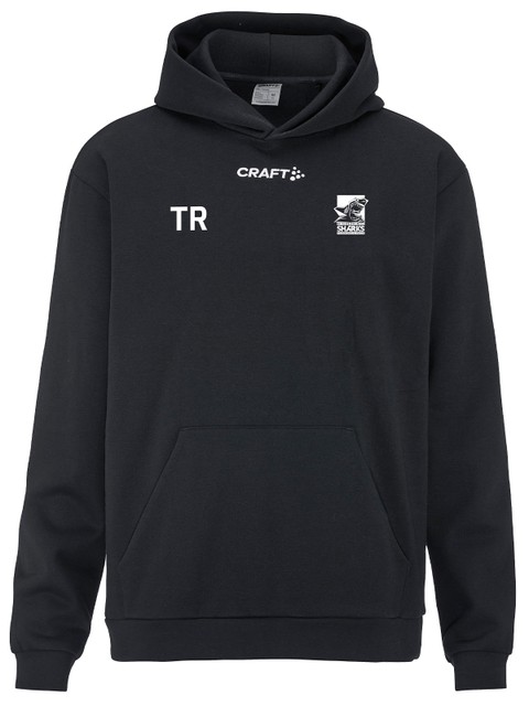 Craft Hoodie COMMUNITY 2.0, Black (Esbjerg Sharks)