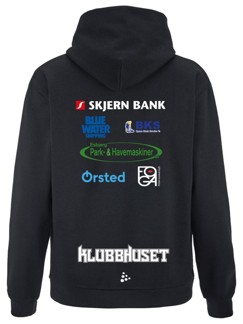 Craft Hoodie COMMUNITY 2.0, Black (Esbjerg Sharks)