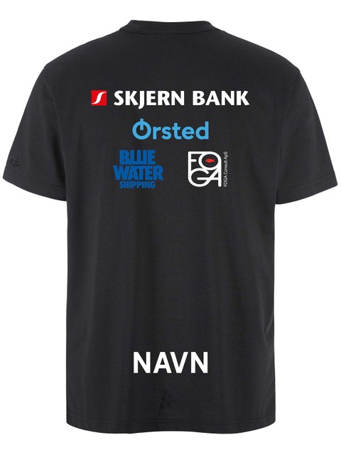 Craft T-shirt COMMUNITY 2.0, Black (Esbjerg Sharks)