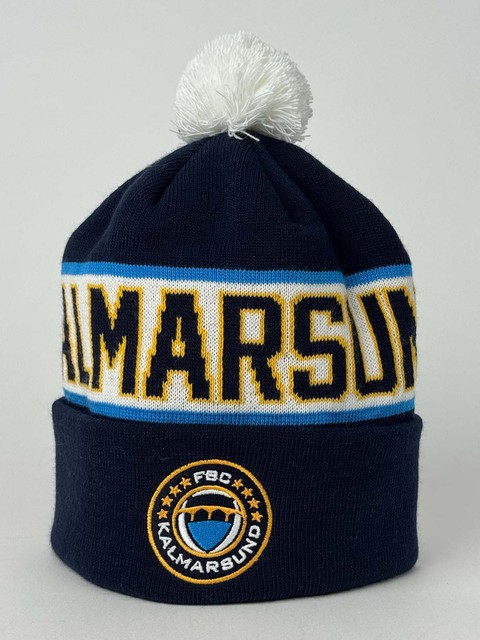 FBC Kalmarsund - Stickad mössa med tofs