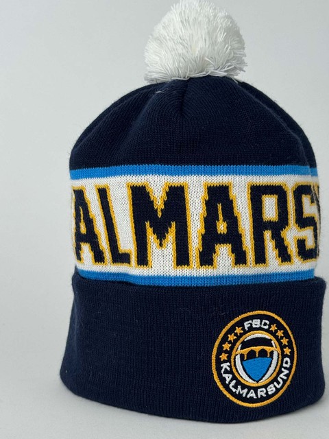 FBC Kalmarsund - Stickad mössa med tofs