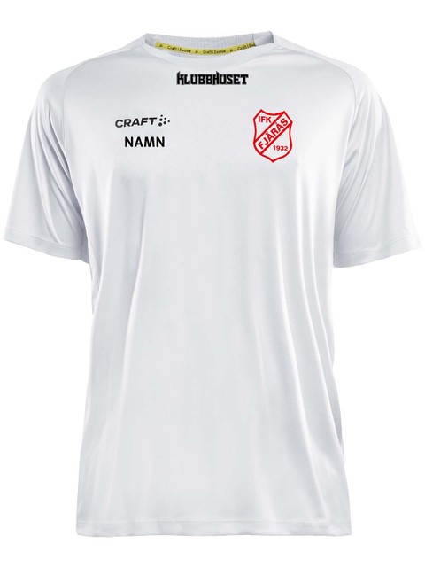 Craft T-shirt Evolve, White - Ledare (IFK Fjärås)