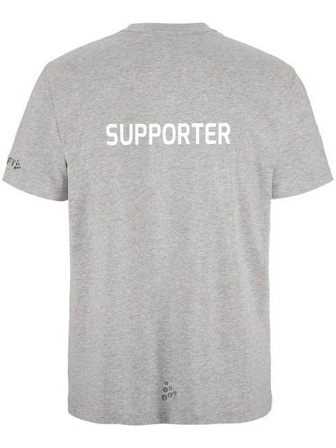 Craft T-shirt COMMUNITY 2.0, Grey Melange (IFK Fjärås)