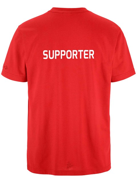 Craft T-shirt COMMUNITY 2.0, Bright Red (IFK Fjärås)