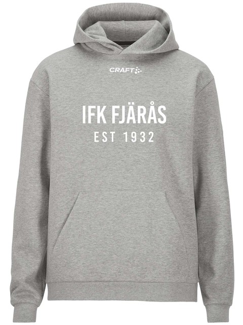 Craft Hoodtröja COMMUNITY 2.0, Grey Melange (IFK Fjärås)