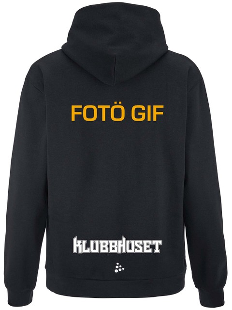 Craft Hoodie COMMUNITY 2.0, Black (Fotö GIF Fotboll)