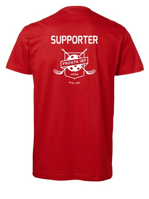 T-shirt Supporter, Röd (Frosta Innebandy)