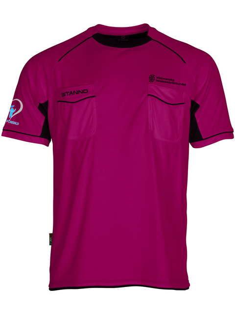 tanno Referee Shirt Bergamo Fuchsia (Västsvenska IBF Domare)