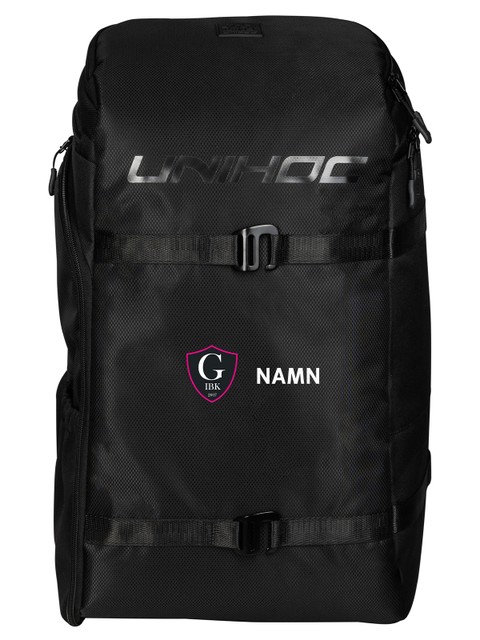 Unihoc Backpack DARK LINE Deluxe (Grästorps IBK)