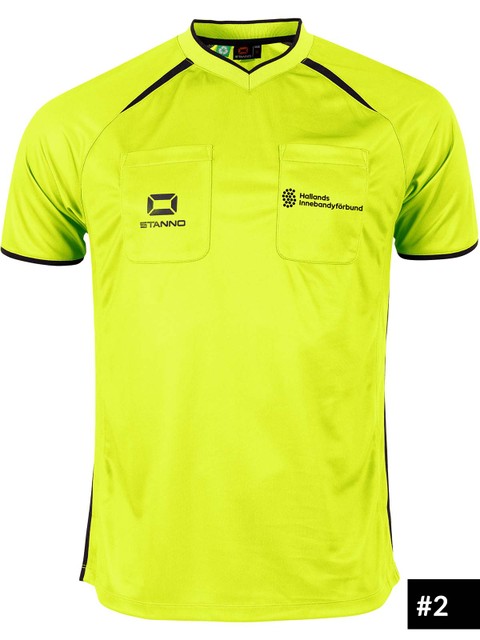 Stanno Referee Shirt Bergamo II, Yellow (Hallands IBF Domare)