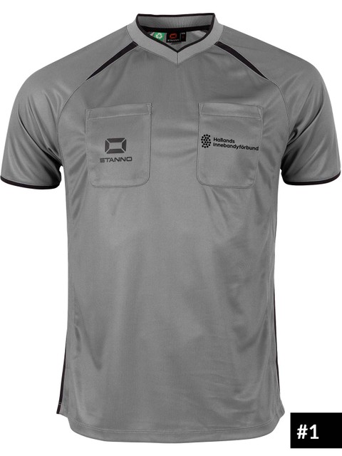 Stanno Referee Shirt Bergamo II, Grey (Hallands IBF Domare)