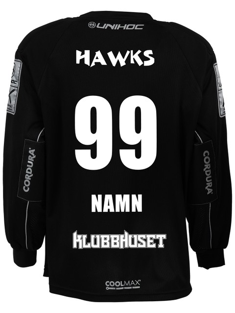 Unihoc Målvaktströja ALPHA, Black (Hässelby SK Innebandy)