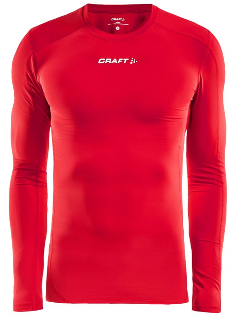Craft Compression Shirt LS, Bright Red (Hedekas IF)