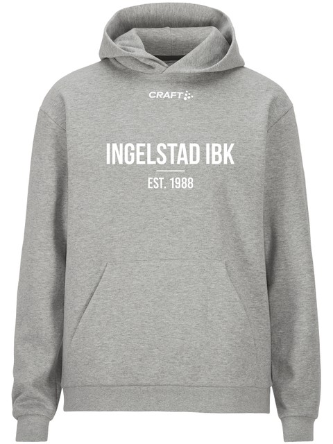 Craft Hoodtröja COMMUNITY 2.0, Grey - Supporter (Ingelstad IBK)