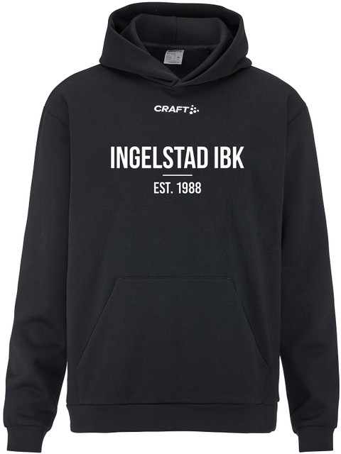 Craft Hoodie COMMUNITY 2.0, Black - Supporter (Ingelstad IBK)