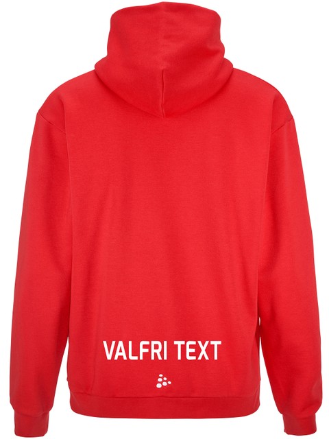 Craft Hoodtröja COMMUNITY 2.0, Red - Supporter (Ingelstad IBK)