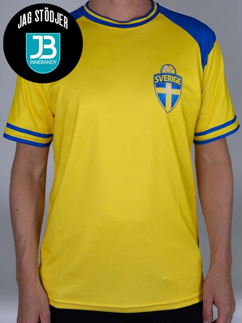 Sverige Replicatröja (Järfälla Bele IBK)