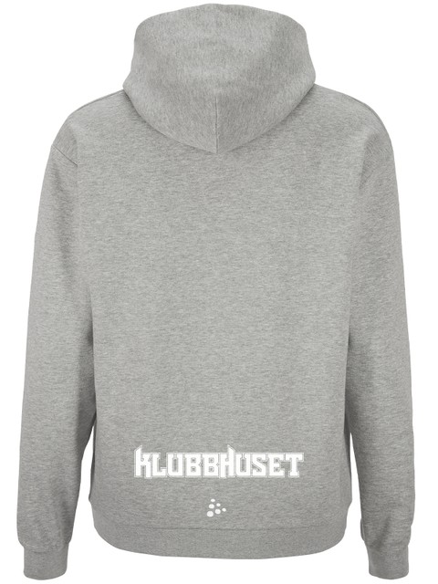 Craft Hoodtröja COMMUNITY 2.0, Grey - stor logo (FBC Kalmarsund)