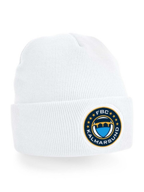 FBC Kalmarsund Patch Beanie - White