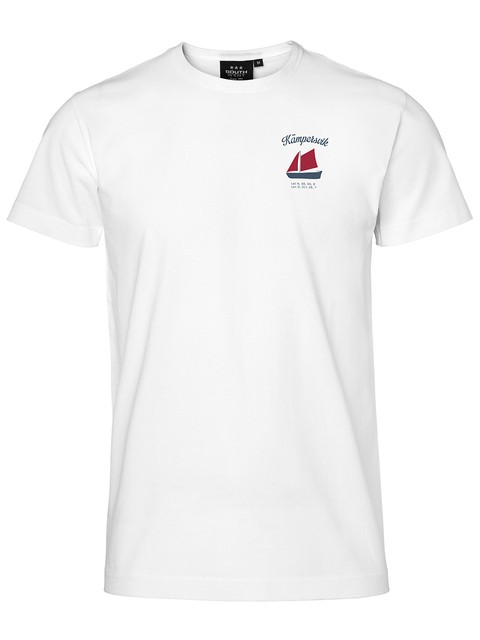 Kämpersvik T-shirt Herr, Vit (modell 1)