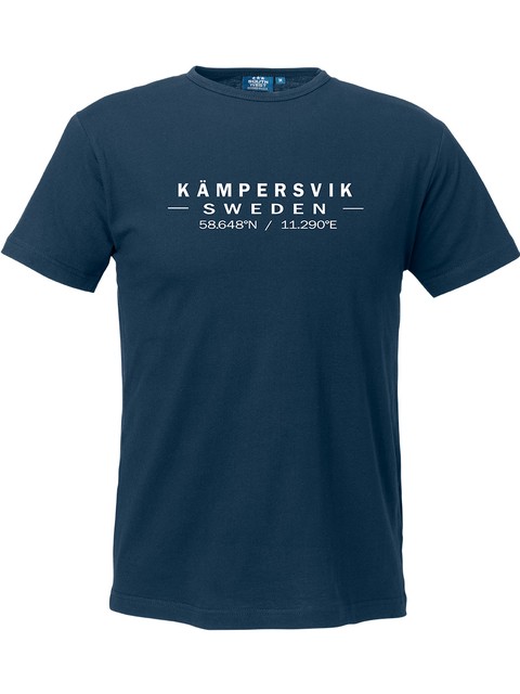 Kämpersvik T-shirt Herr, Marinblå (modell 2)