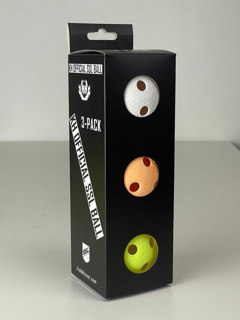 KH Innebandyboll Official SSL Ball (3-pack)